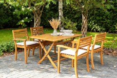 Обеденный комплект из акации КАРО